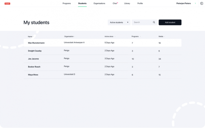 Coach & get real time insights of your student progress